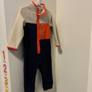 GAP Kids One Piece - Cream, Orange, and Navy